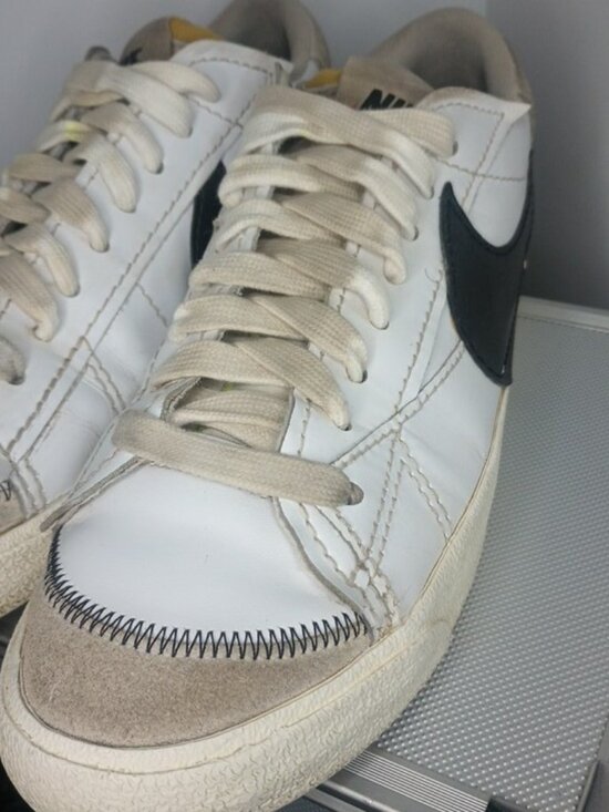 Nike Blazer \'77 Jumbo Low White Black Size 13 Pre-owned Good Vintage main image 11